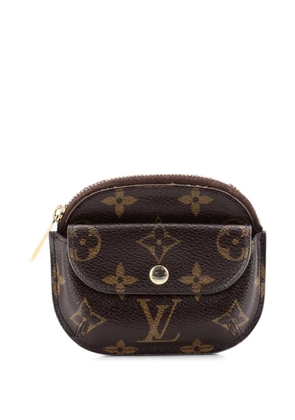 Louis Vuitton Pre-Owned Porte-Monnaie Schilling Coin Purse Monogram Canvas pouch - Brown