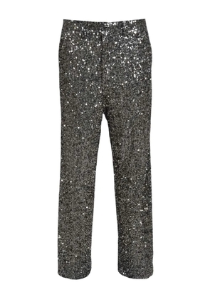 Nineminutes sequin-embellished trousers - Silver