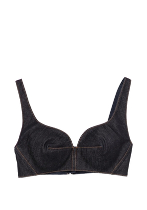 Givenchy seam cotton top - Blue