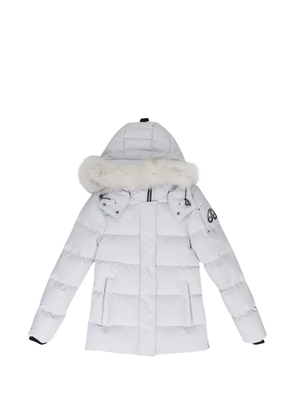 Moose Knuckles Cloud 3Q F zip fastening puffer jacket - Grey