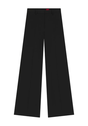HUGO wide-leg trousers - Black