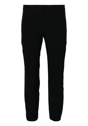 Alexander McQueen crepe cigarette trousers - Black