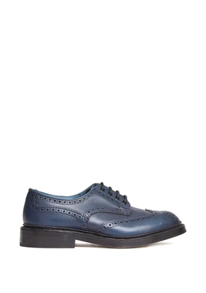 Tricker's Bourton leather derby shoes - Blue