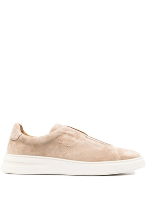 Henderson Baracco leather sneakers - Neutrals