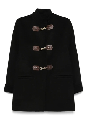 SANDRO wool coat - Black