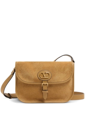 Valentino Garavani Antibes Vlogo-patch shoulder bag - Brown