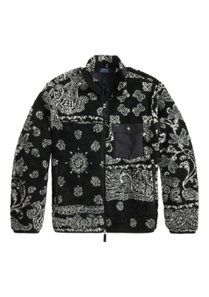 Polo Ralph Lauren bandana fleece jacket - Black