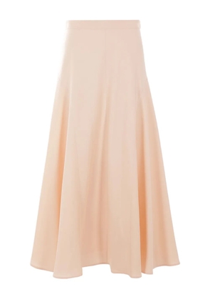 Loro Piana silk flared skirt - Pink