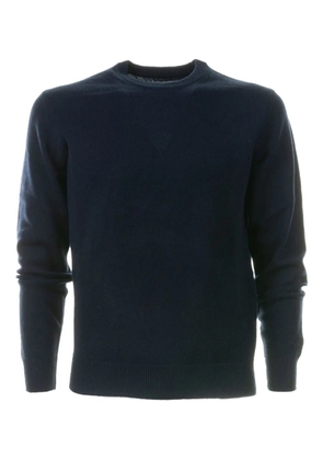 MC2 Saint Barth ribbed-trim sweater - Blue