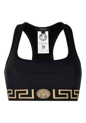 Versace Greca racerback bra - Black