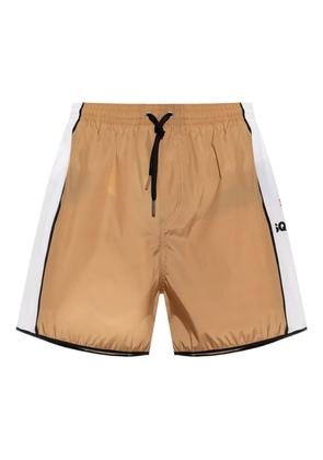 DSQUARED2 logo swim shorts - Brown
