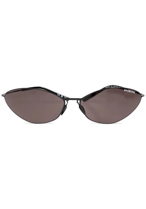 Balenciaga Eyewear logo-decal cat-eye sunglasses - Black