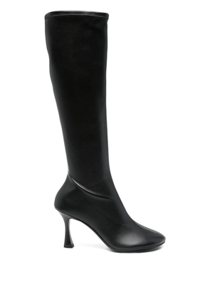 3juin 80mm Carine calf-leather zip boots - Black