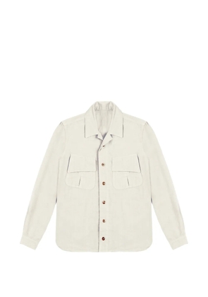 Fortela Meckongt flap-pocket shirt - Neutrals