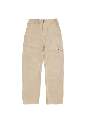 Fortela Jerryt herringbone patch-pocket trousers - Neutrals
