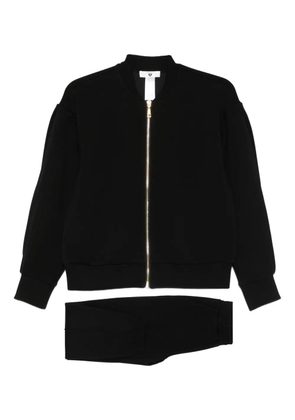 TWINSET zip-up bomber jacket - Black