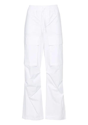 P.A.R.O.S.H. straight-leg cotton cargo trousers - White