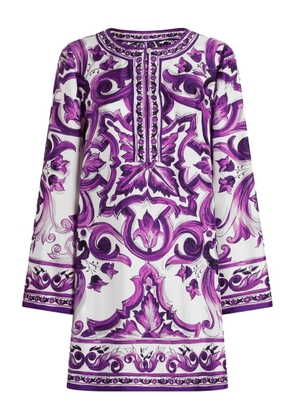 Dolce & Gabbana silk dress - White