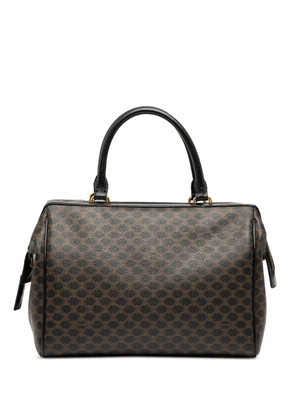Celine Pre-Owned 1996 Macadam Coated Canvas handbag - Brown