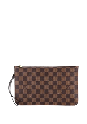 Louis Vuitton Pre-Owned Neverfull Pochette Damier Large pouch - Brown