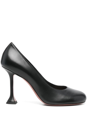 Amina Muaddi 80mm leather pumps - Black