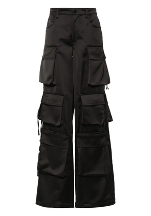 Giuseppe Di Morabito straight-leg cargo trousers - Black