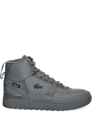Lacoste high-top lace-up sneakers - Grey