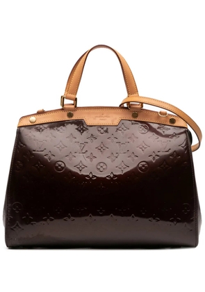 Louis Vuitton Pre-Owned 2011 Monogram Vernis Brea GM satchel - Purple