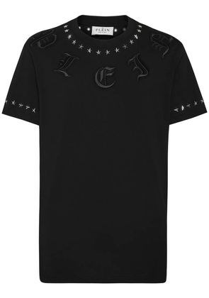 Philipp Plein gothic-logo round-neck T-shirt - Black