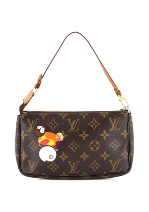 Louis Vuitton Pre-Owned Pochette Accessoires Limited Edition Monogram Murakami Panda clutch bag - Brown