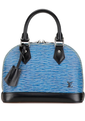 Louis Vuitton Pre-Owned 2017 Epi Denim Alma BB satchel - Blue