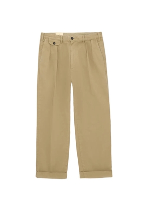 Fortela pleated trousers - Neutrals