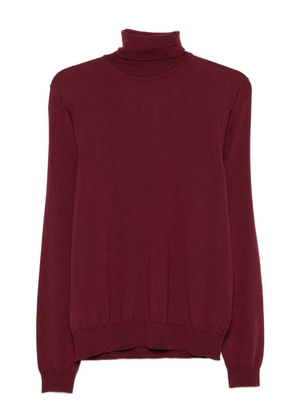 BOSS turtleneck wool sweater - Red
