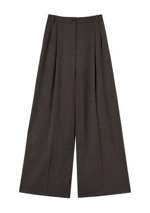 TWINSET pleated palazzo pants - Grey