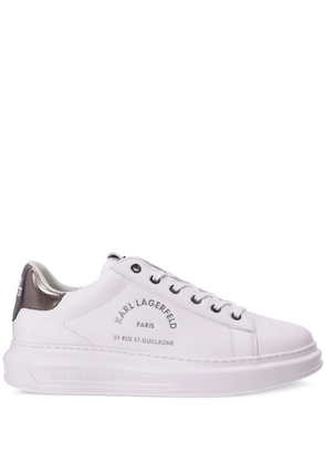 Karl Lagerfeld Rue St-Guillaume Kapri leather sneakers - White