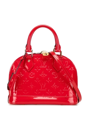 Louis Vuitton Pre-Owned 2015 Monogram Vernis Alma BB satchel - Red