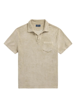 Polo Ralph Lauren mineral-dyed terry polo shirt - Green