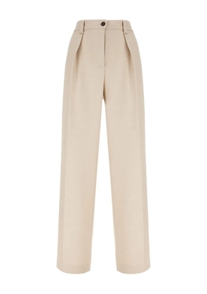 Antonelli pleated trousers - Neutrals