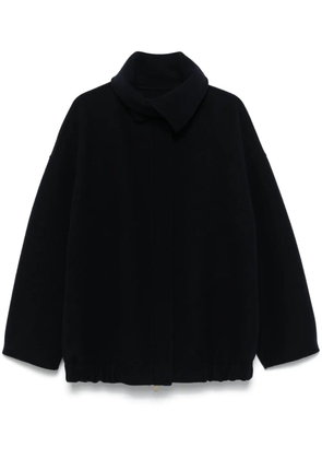 Fabiana Filippi boiled wool bomber jacket - Blue