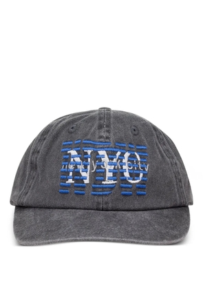 Who Decides War NYC embroidered baseball cap - Grey