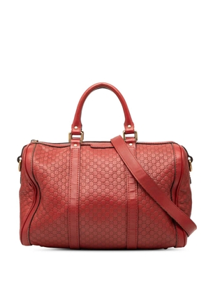 Gucci Pre-Owned 2000-2015 Microguccissima Joy Boston Bag satchel - Red