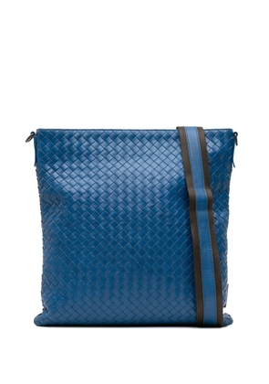 Bottega Veneta Pre-Owned 2012-2025 Nappa Intrecciato crossbody bag - Blue