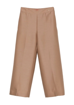 Curiel straight-leg trousers - Brown
