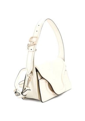Valentino Garavani Pre-Owned Le Petit Deuxieme Leather shoulder bag - White