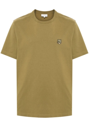 Maison Kitsuné Bold Fox Head cotton T-shirt - Green