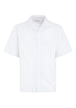 Alexander McQueen striped cotton shirt - White