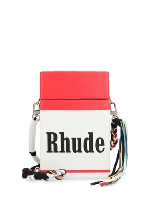 RHUDE Fumer Mal cross body bag - Red