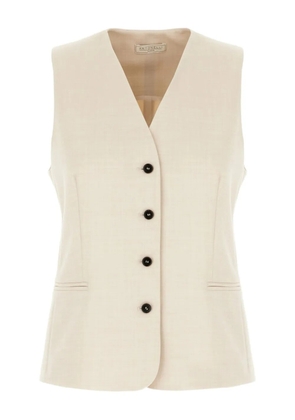 Antonelli buttoned vest - Neutrals