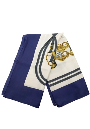 Hermès Pre-Owned 20th Century Brides de Gala Silk Scarf scarves - Blue