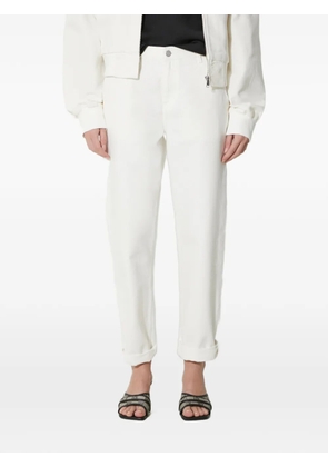 Carhartt WIP logo-label jeans - White